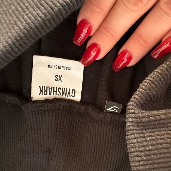 Gymshark black cropped jogger wrap ballet style pants - Picture 9 of 9